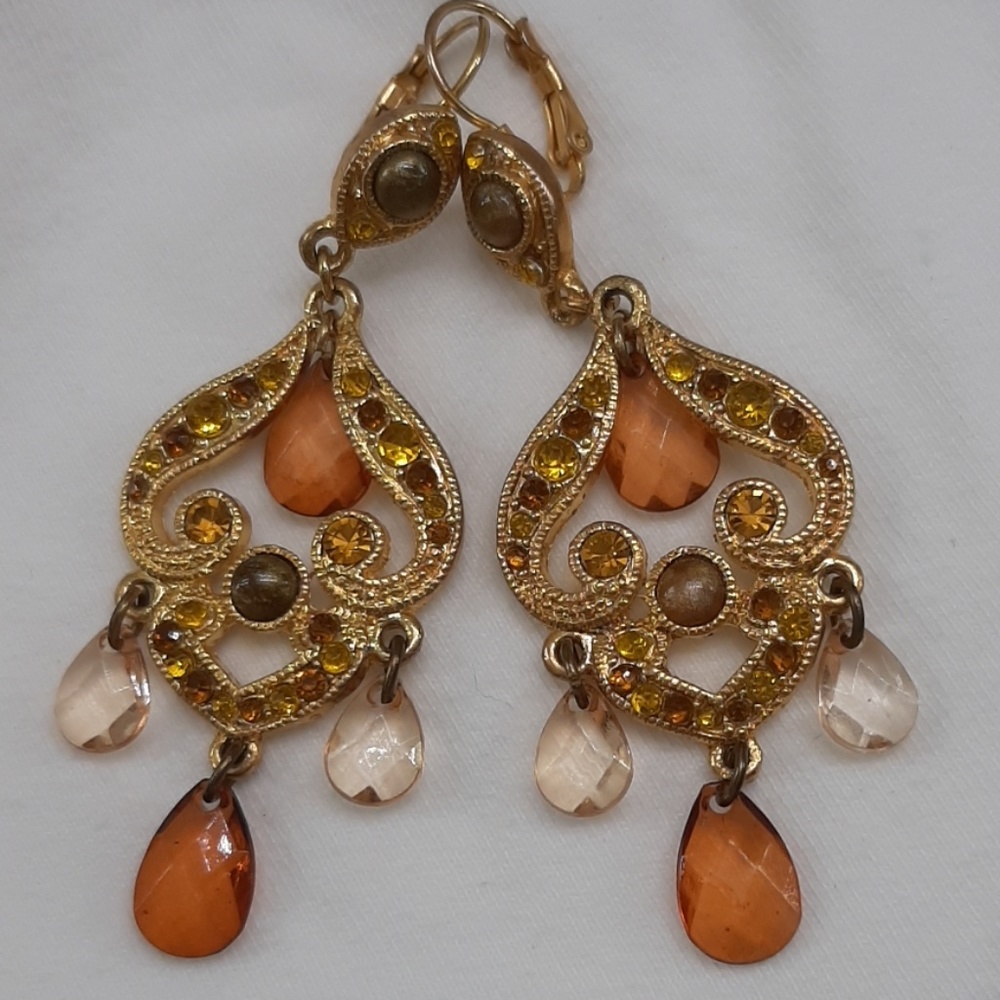 Crystallized Swarovski elements earrings